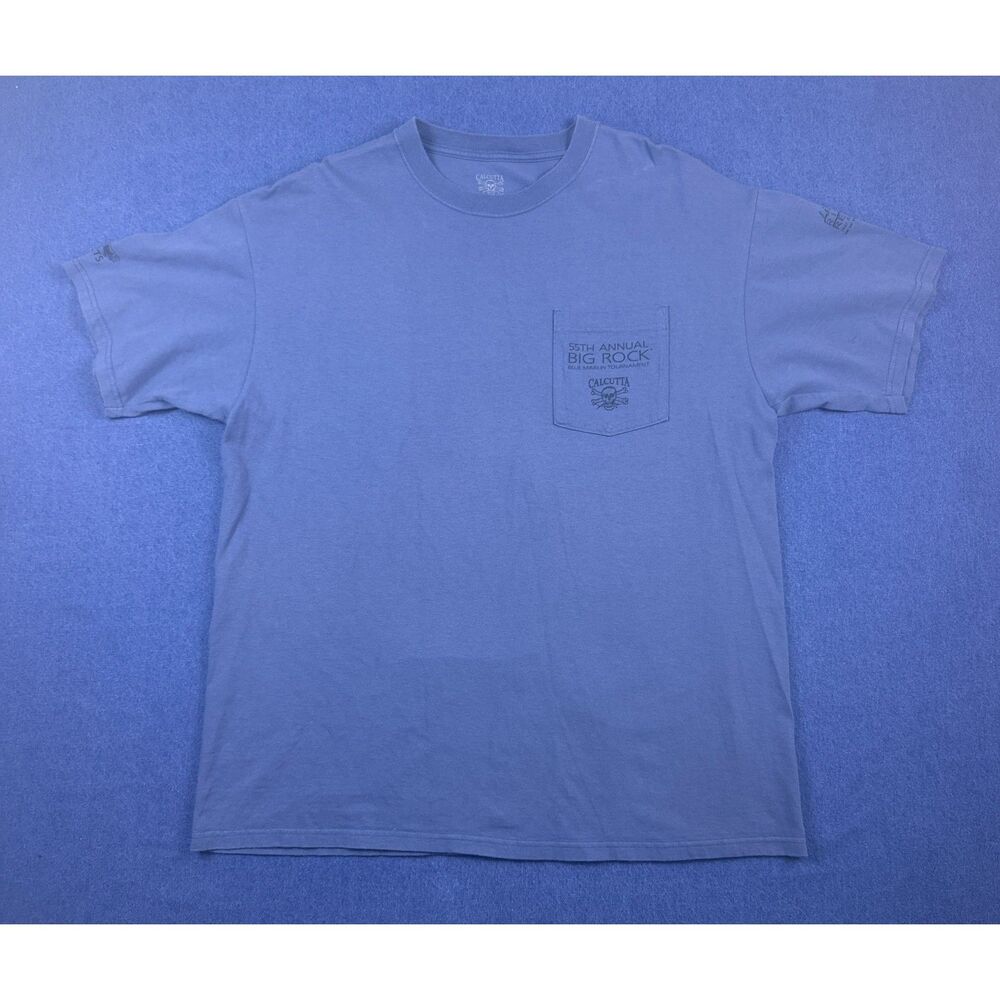 Calcutta Big Rock Blue Marlin Tournament Morehead City NC T-Shirt XL
